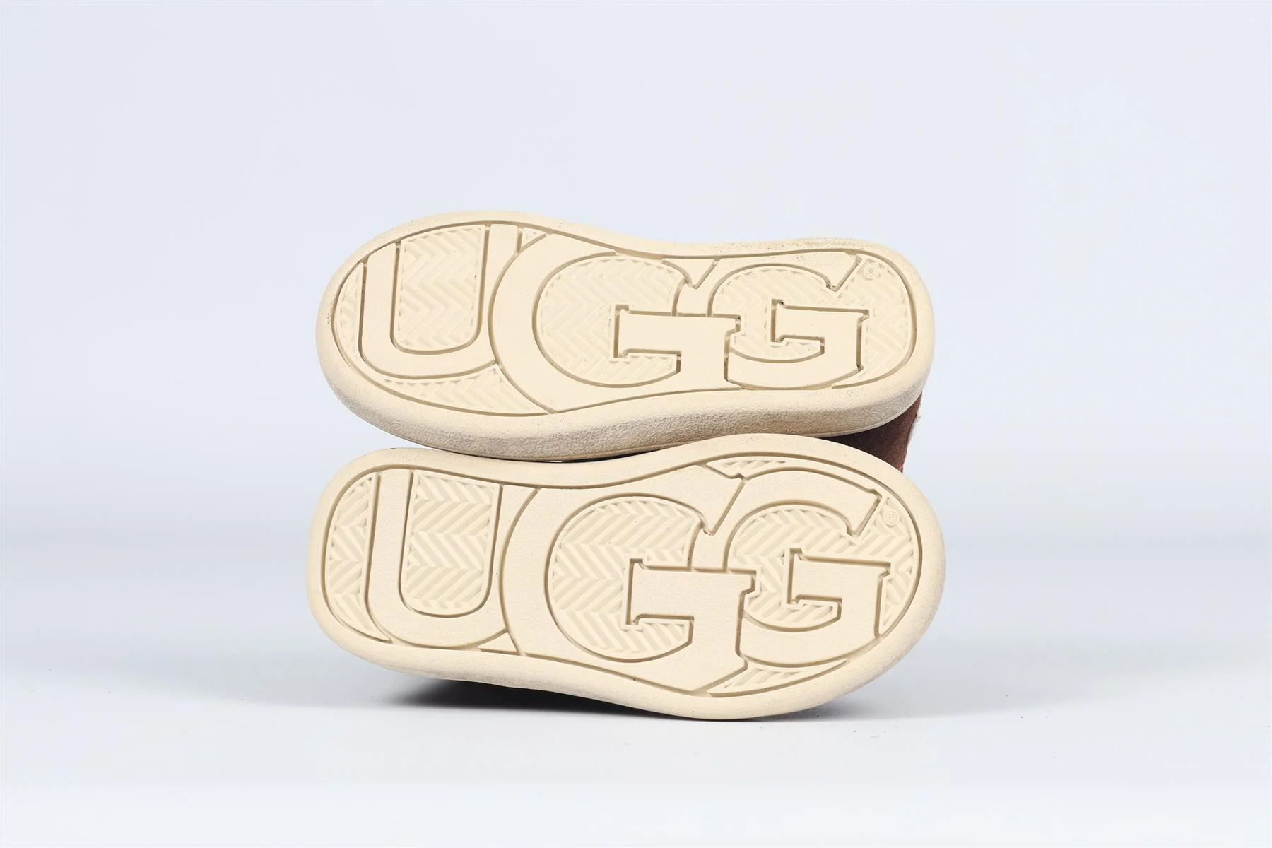 UGG AUSTRALIA BROWN KIDS GIRLS SUEDE BOOTS EU 23.5 UK 6 - Image 6