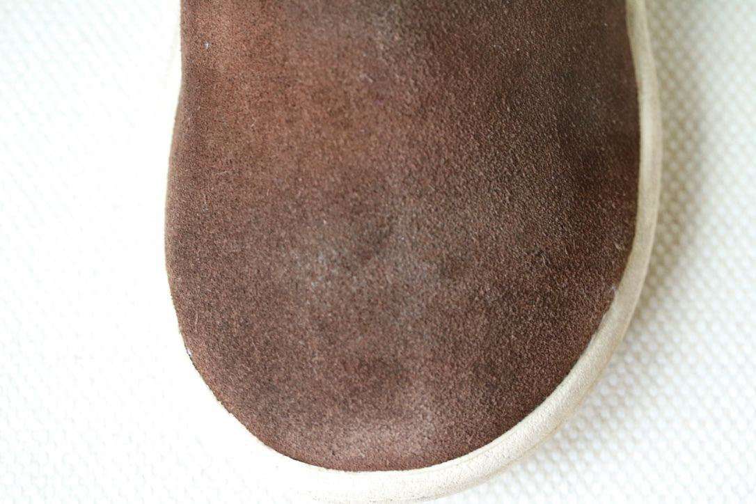 UGG AUSTRALIA BROWN SUEDE SHEARLING BOOTS EU 23.5 UK 6 - Image 3