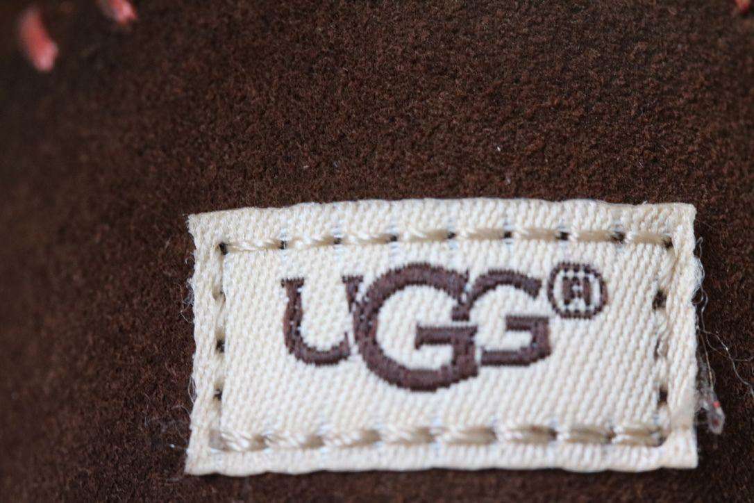 UGG AUSTRALIA BROWN SUEDE SHEARLING BOOTS EU 23.5 UK 6 - Image 9