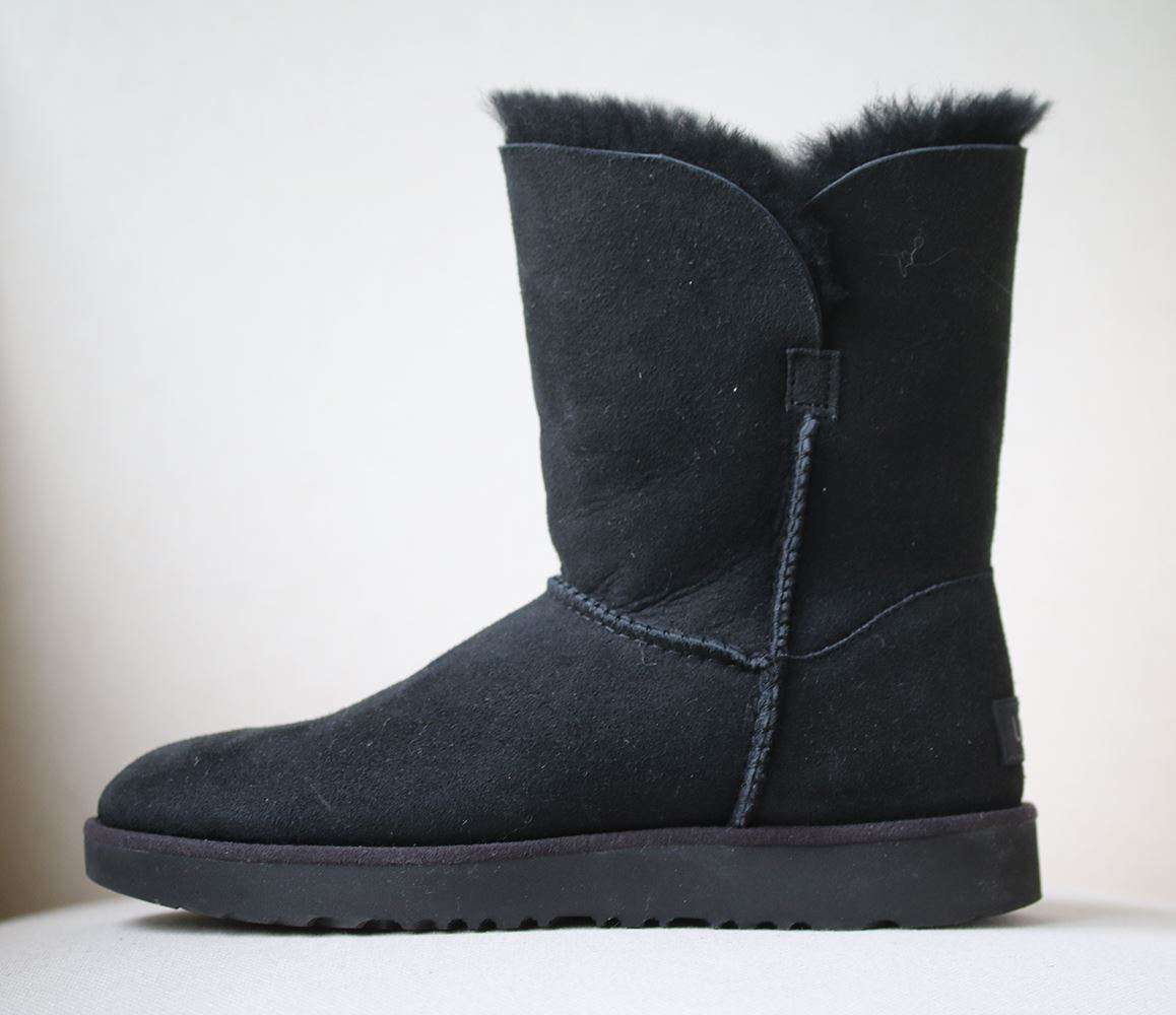 UGG AUSTRALIA CLASSIC CUFF SHORT BOOTS EU 38 UK 5.5 US 7 - Image 3
