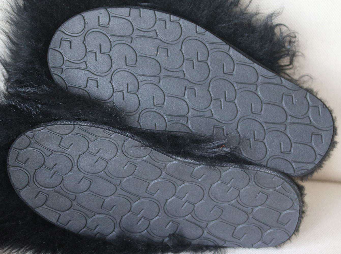 UGG AUSTRALIA FLUFF MOMMA SHEARLING SLIPPERS EU 37 UK 4.5 US 6 - Image 5