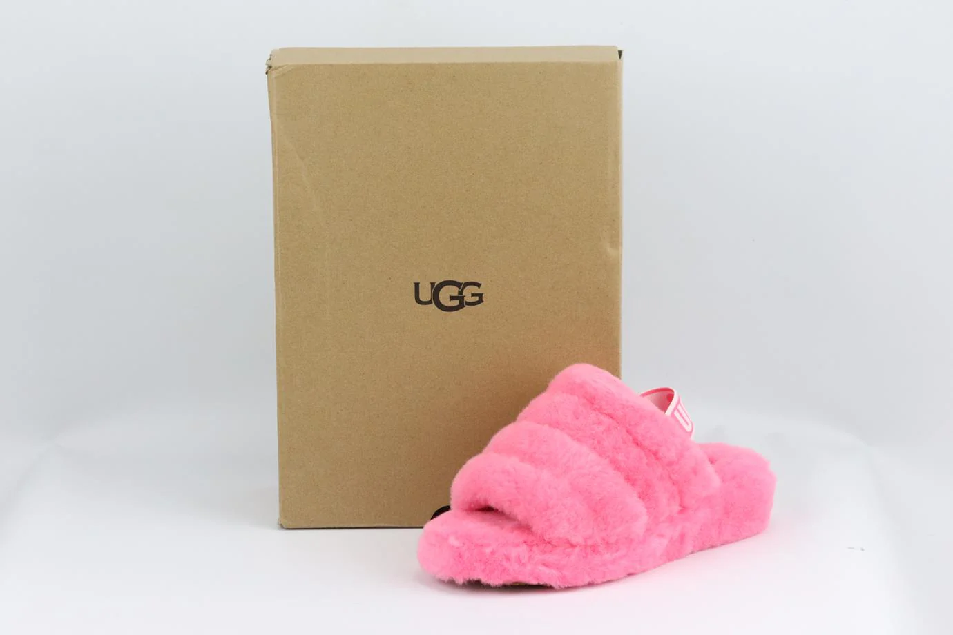 UGG AUSTRALIA FLUFF YEAH SHEARLING SLIPPERS EU 39 UK 6 US 8 - Image 7