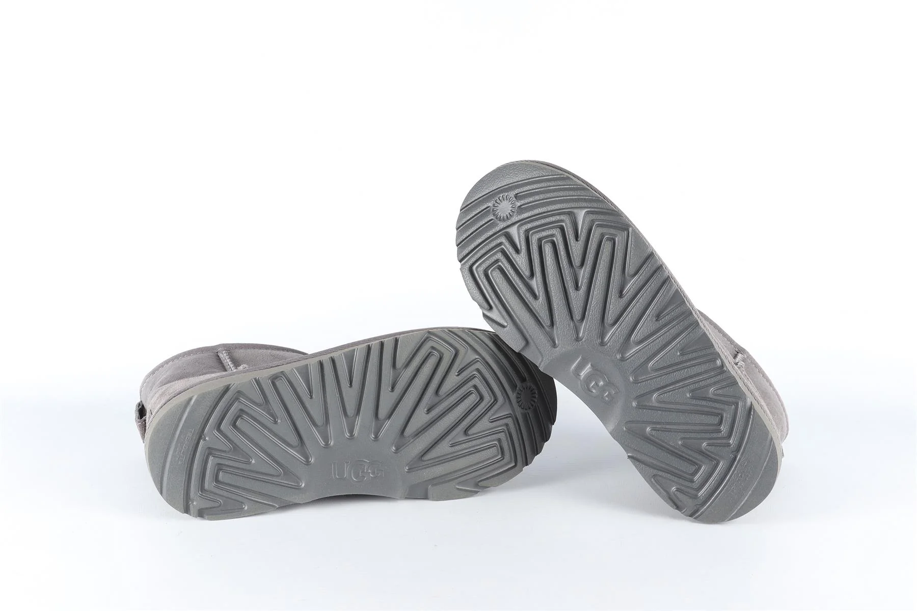 UGG AUSTRALIA GREY KIDS GIRLS SUEDE BOOTS EU 35 UK 2 US 3 - Image 6