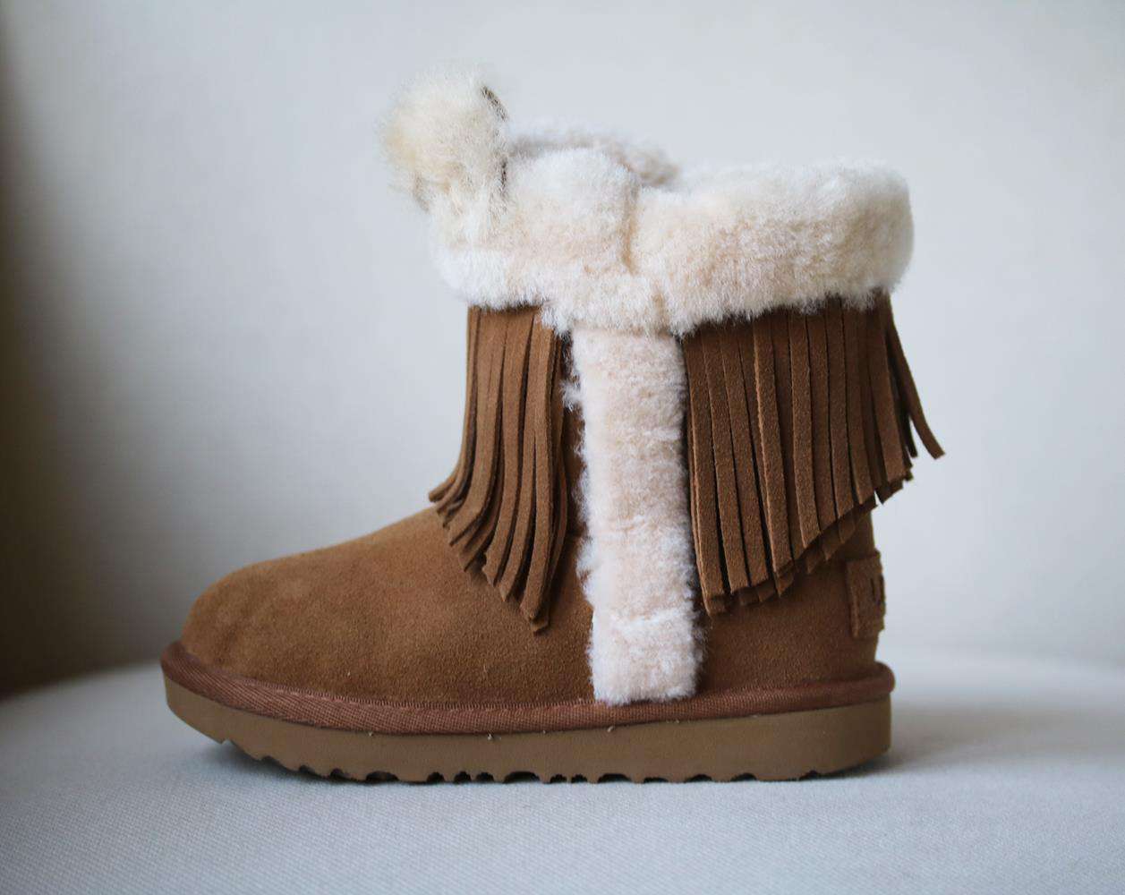 UGG AUSTRALIA KIDS DARLALA CLASSIC II BOOTS EU 27.5 UK 9 - Image 2