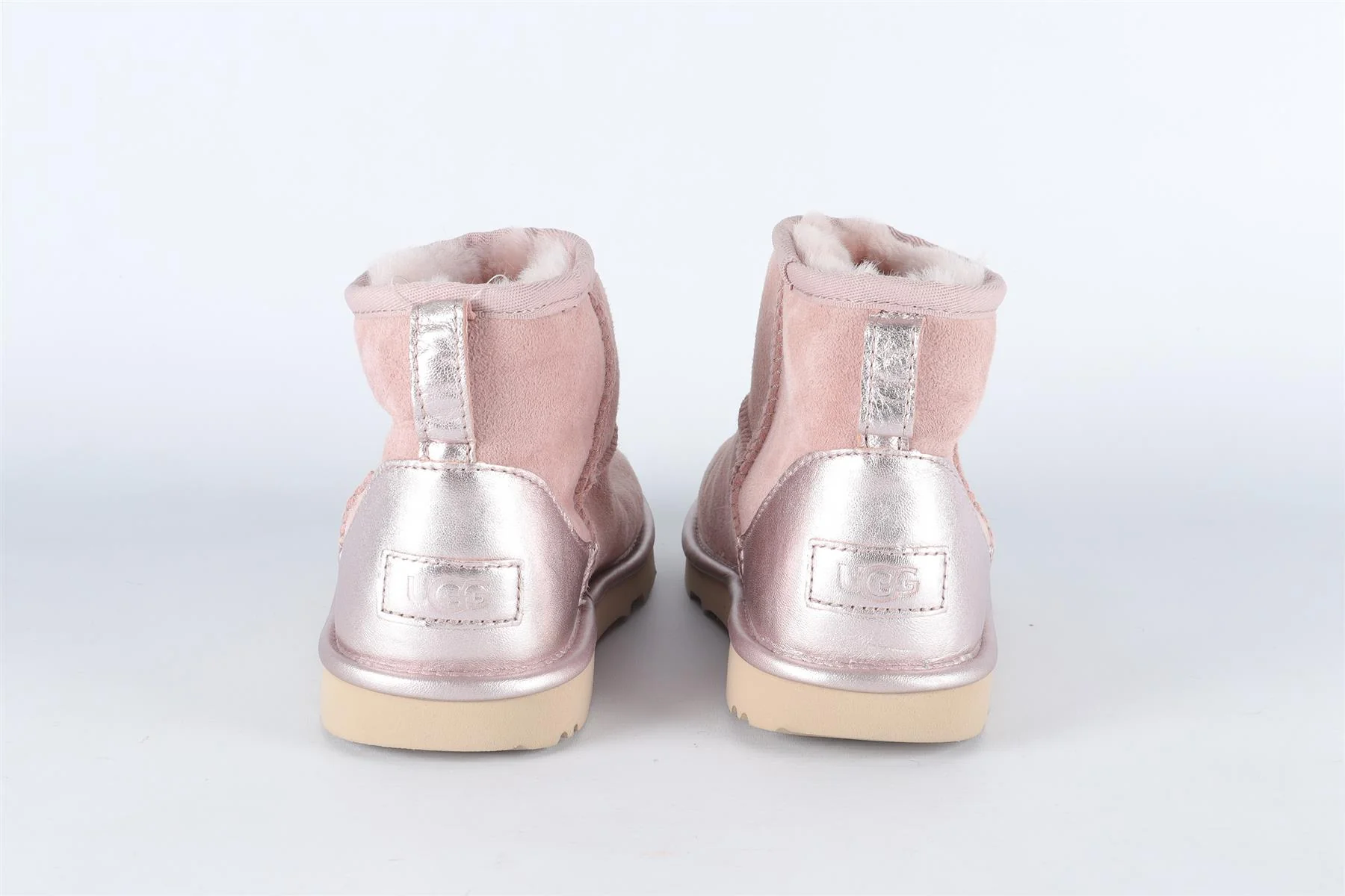 UGG AUSTRALIA PINK KIDS GIRLS SUEDE BOOTS EU 35 UK 2 US 3 - Image 5