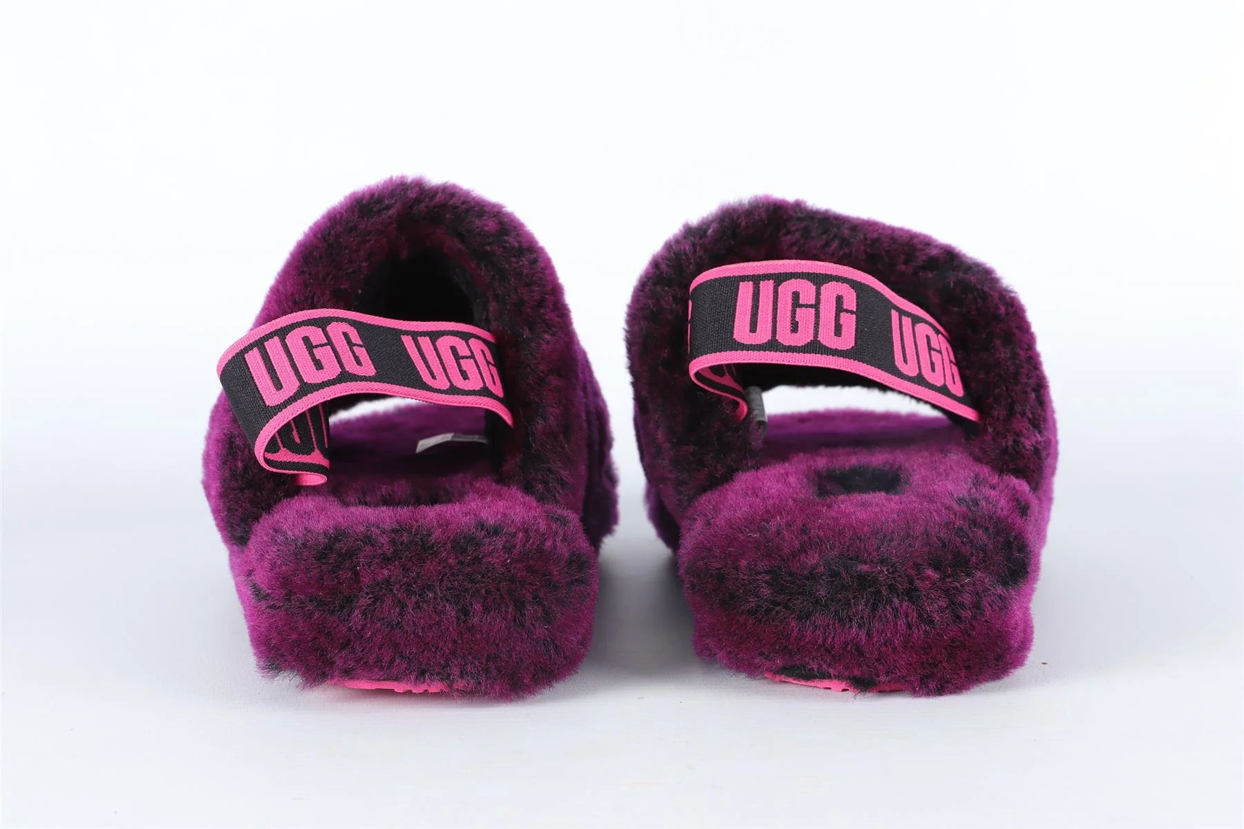 UGG AUSTRALIA PURPLE KIDS GIRLS SHEARLING SLIPPERS EU 32.5 UK 13 US 1 - Image 5