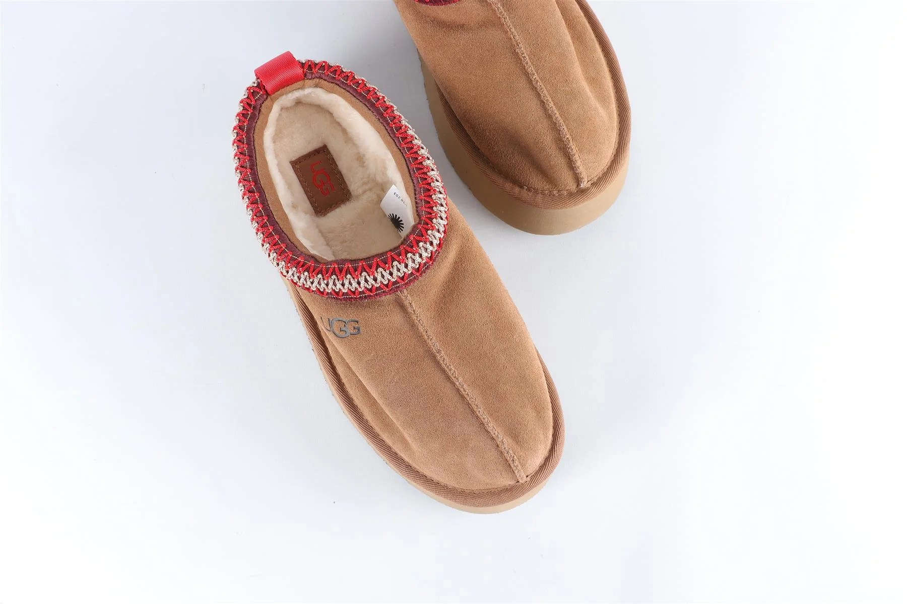 UGG AUSTRALIA TAN KIDS GIRLS SLIPPERS EU 36 UK 3 US 5 - Image 4