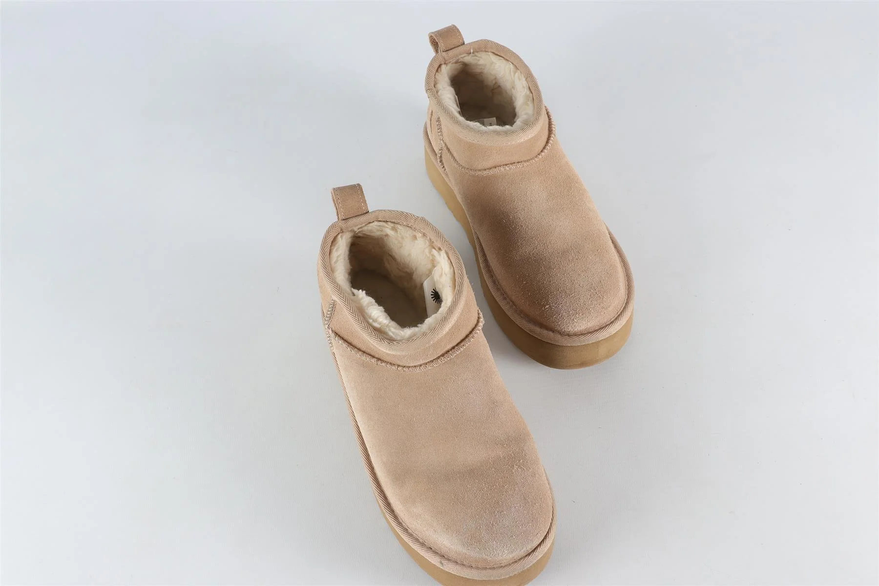 UGG BEIGE ANKLE BOOTS EU 36 UK 3 US 4 - Image 4