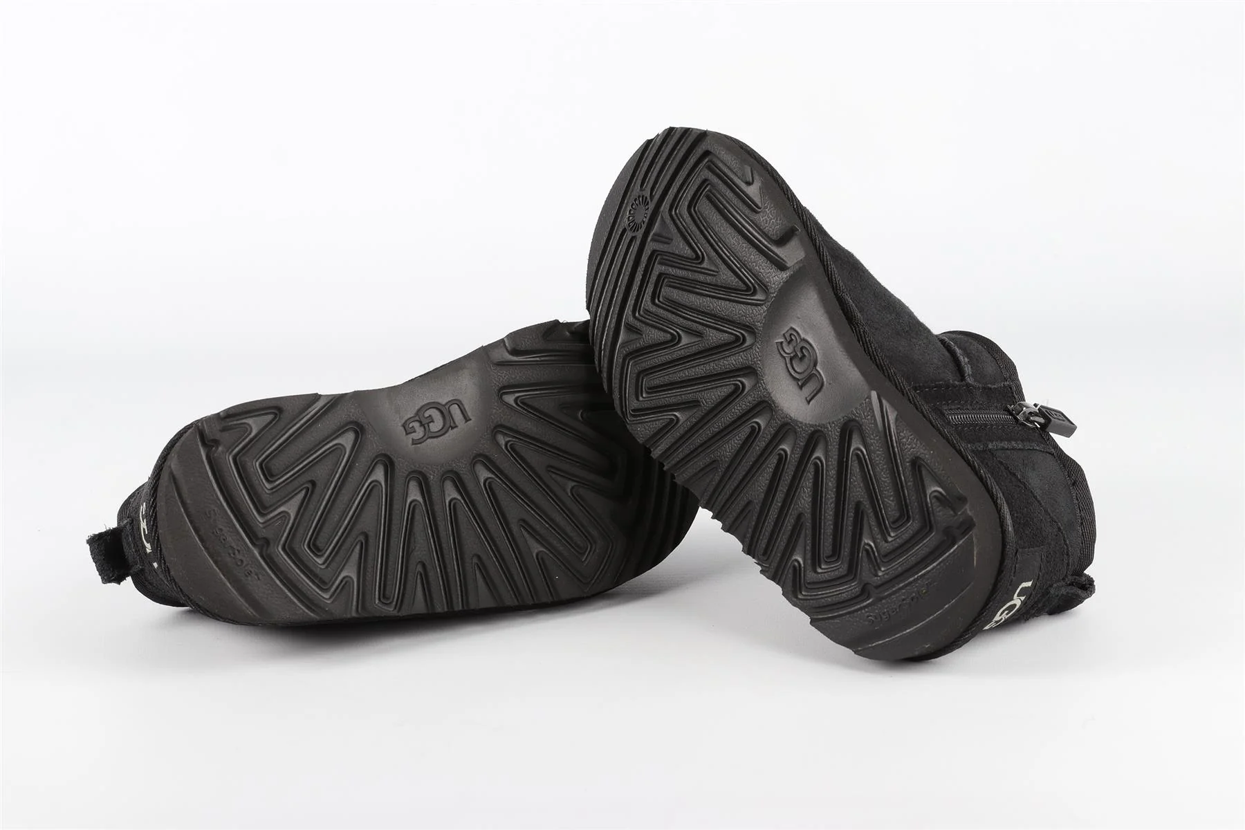 UGG BLACK GIRLS BOOTS UK 9 EU 27.5 US 10 - Image 6
