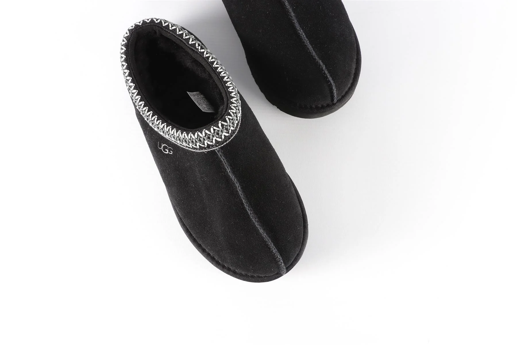 UGG BLACK SUEDE SLIPPERS EU 39 UK 6 US 8 - Image 4