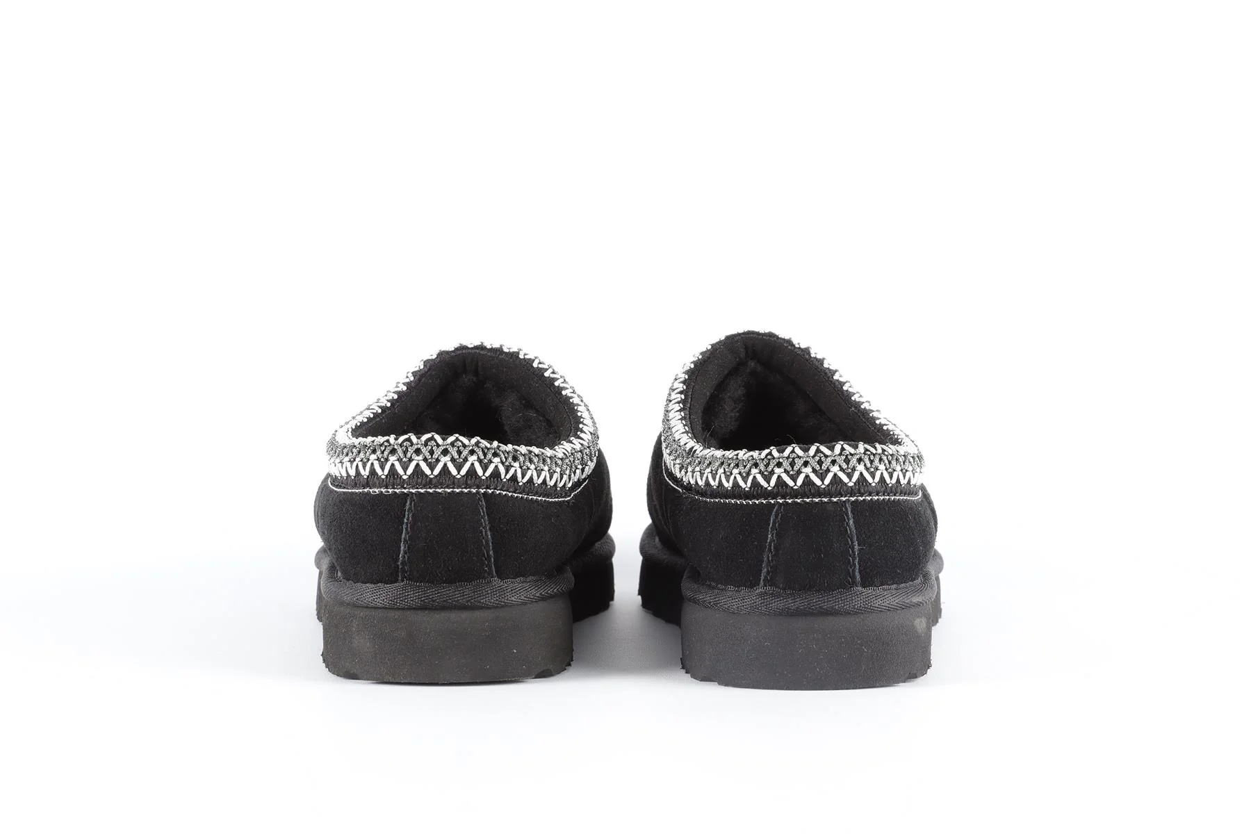 UGG BLACK SUEDE SLIPPERS EU 39 UK 6 US 8 - Image 5