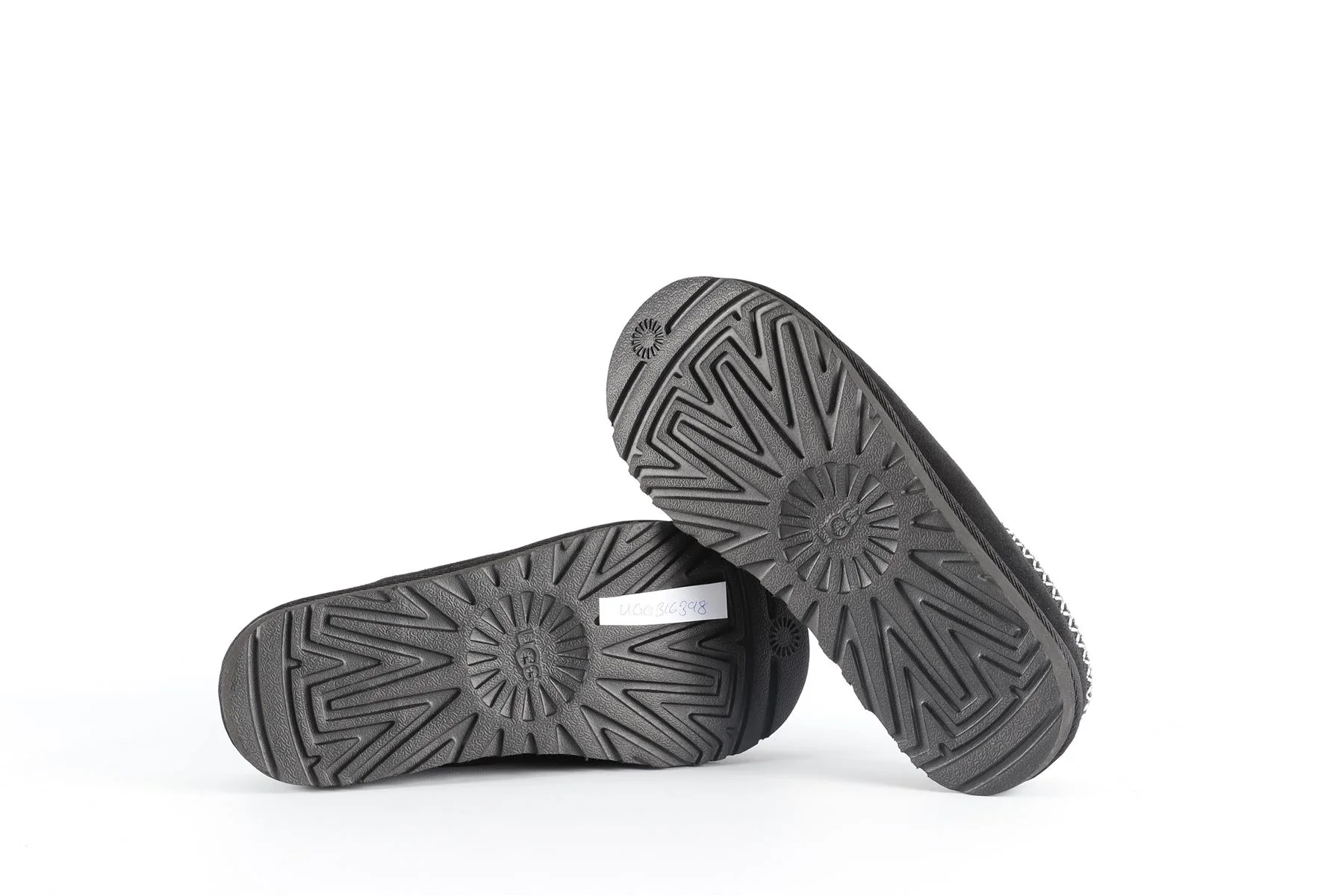 UGG BLACK SUEDE SLIPPERS EU 39 UK 6 US 8 - Image 6