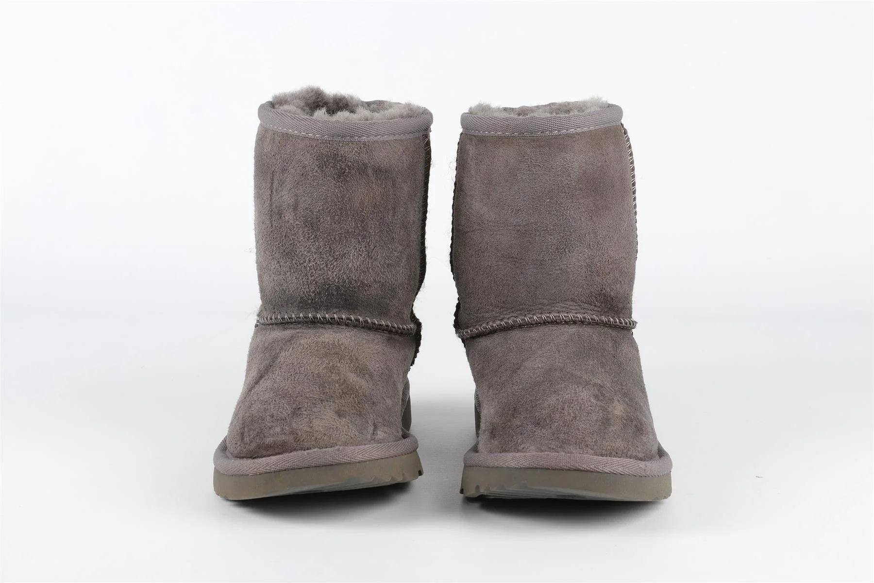 UGG GREY GIRLS BOOTS UK 10 EU 28.5 US 11 - Image 3