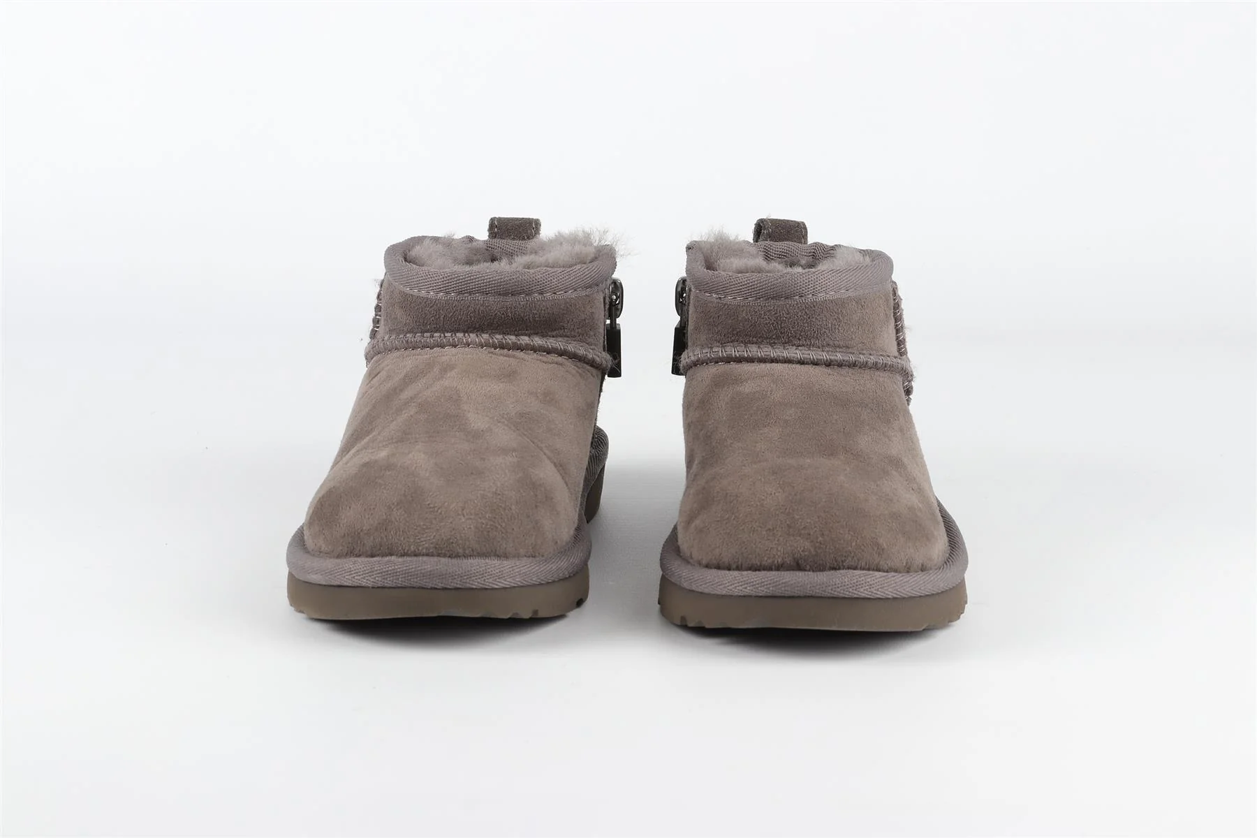 UGG GREY GIRLS BOOTS UK 9 EU 27.5 US 10 - Image 3