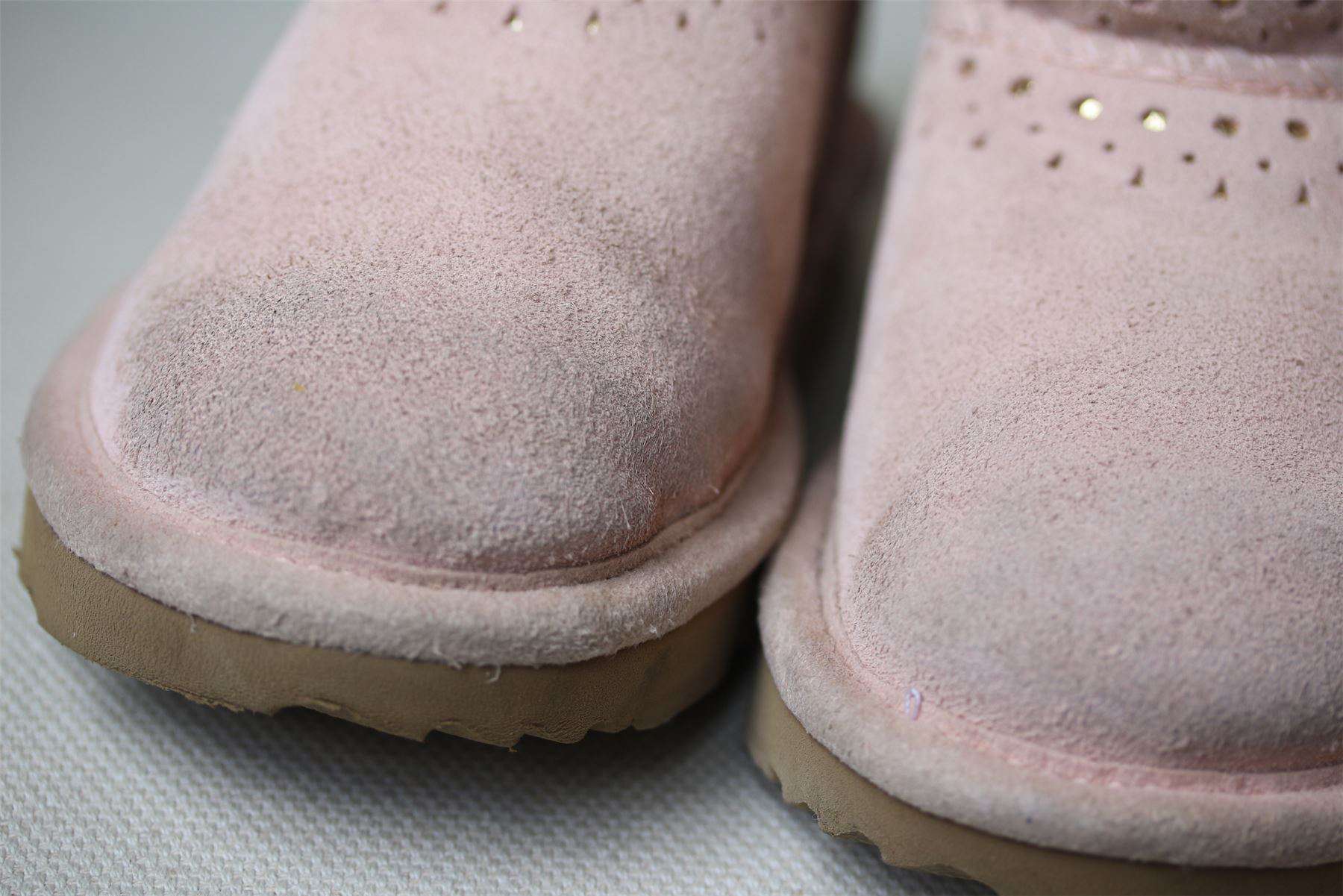 UGG KIDS DAE SUNSHINE PERF PINK BOOTS EU 25 UK 7 - Image 3