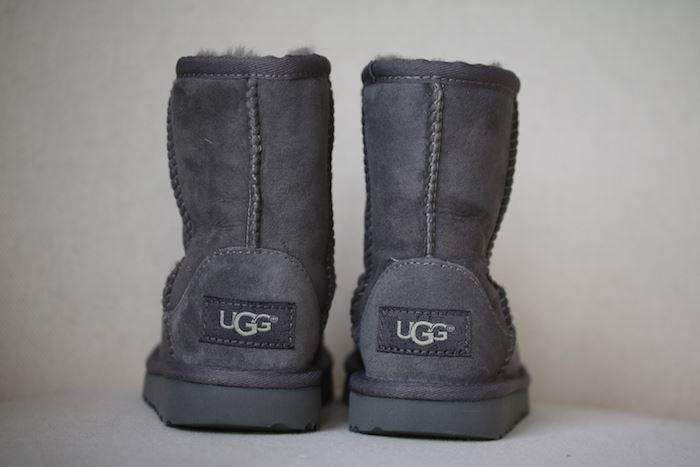 UGG KIDS GREY CLASSIC II BOOTS EU 25 UK 7 - Image 4
