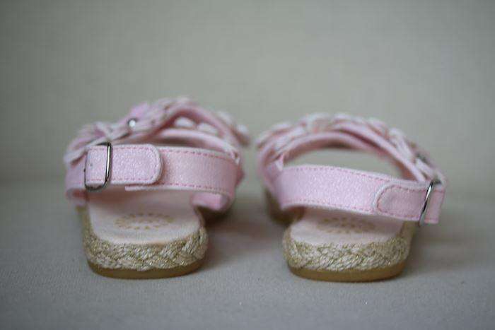 UGG KIDS PINK ALLAIREY SPARKLES SANDALS EU 26 UK 8 - Image 3
