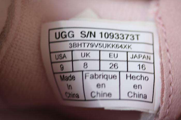 UGG KIDS PINK TRAINERS EU 26 UK 8 - Image 5