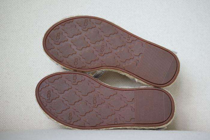 UGG KIDS SILVER MATILDE SANDALS EU 26 UK 8 - Image 4