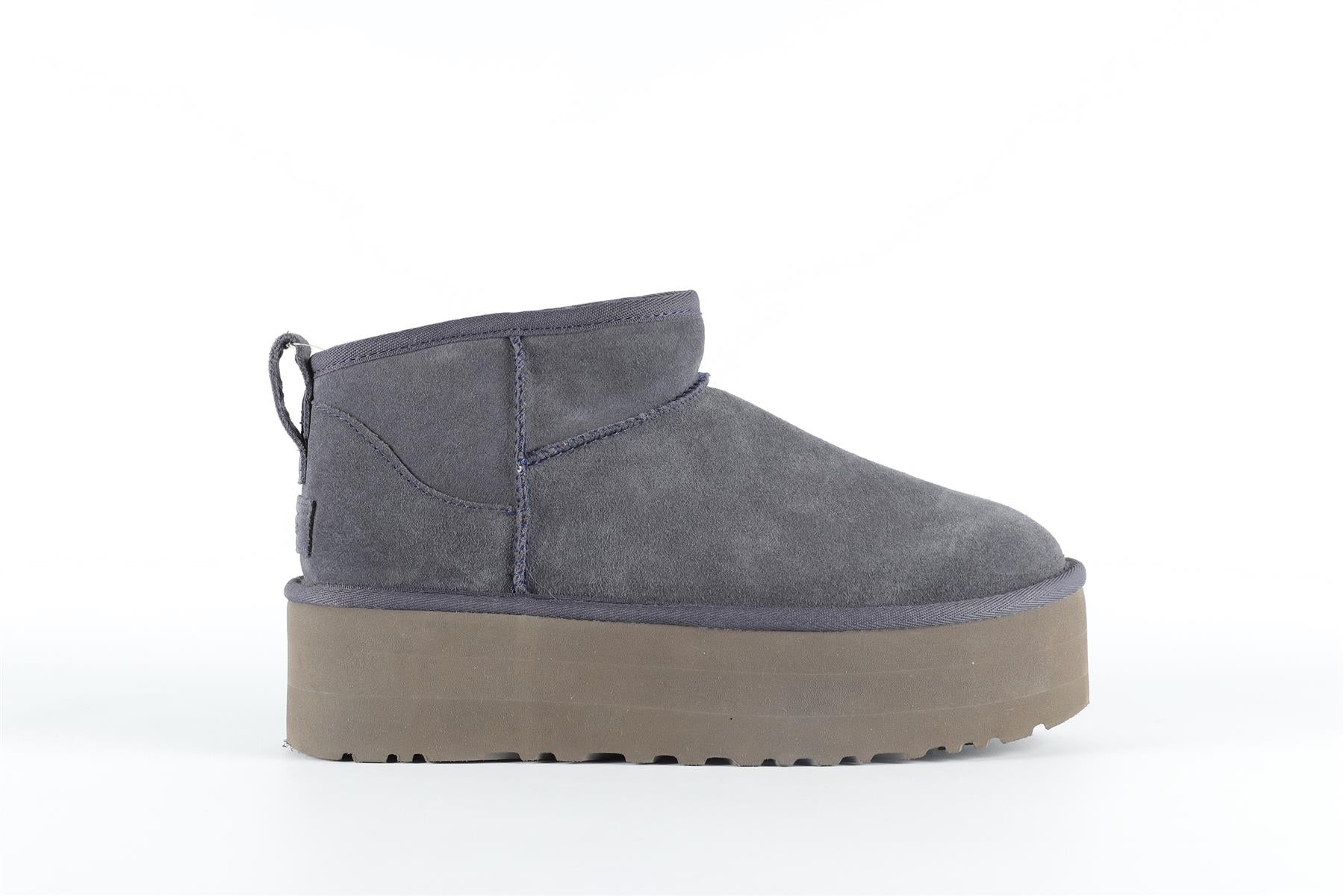 UGG NAVY SUEDE PLATFORM ANKLE BOOTS EU 39 UK 6 US 8 - Image 2