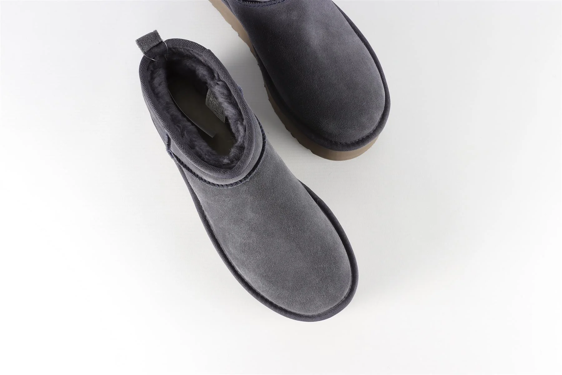 UGG NAVY SUEDE PLATFORM ANKLE BOOTS EU 39 UK 6 US 8 - Image 4
