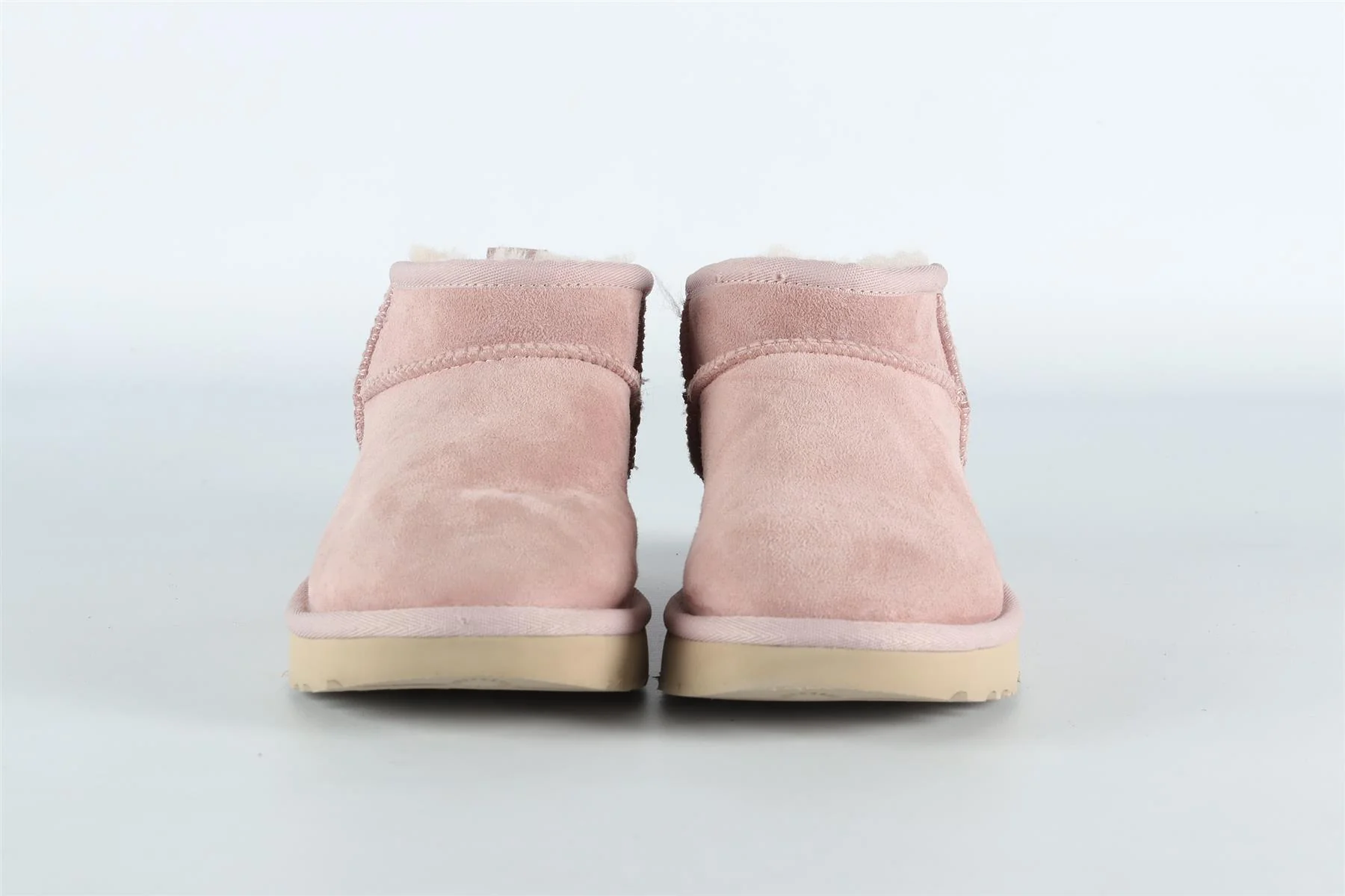 UGG PINK SUEDE ANKLE BOOTS EU 36 UK 5 US 5 - Image 3