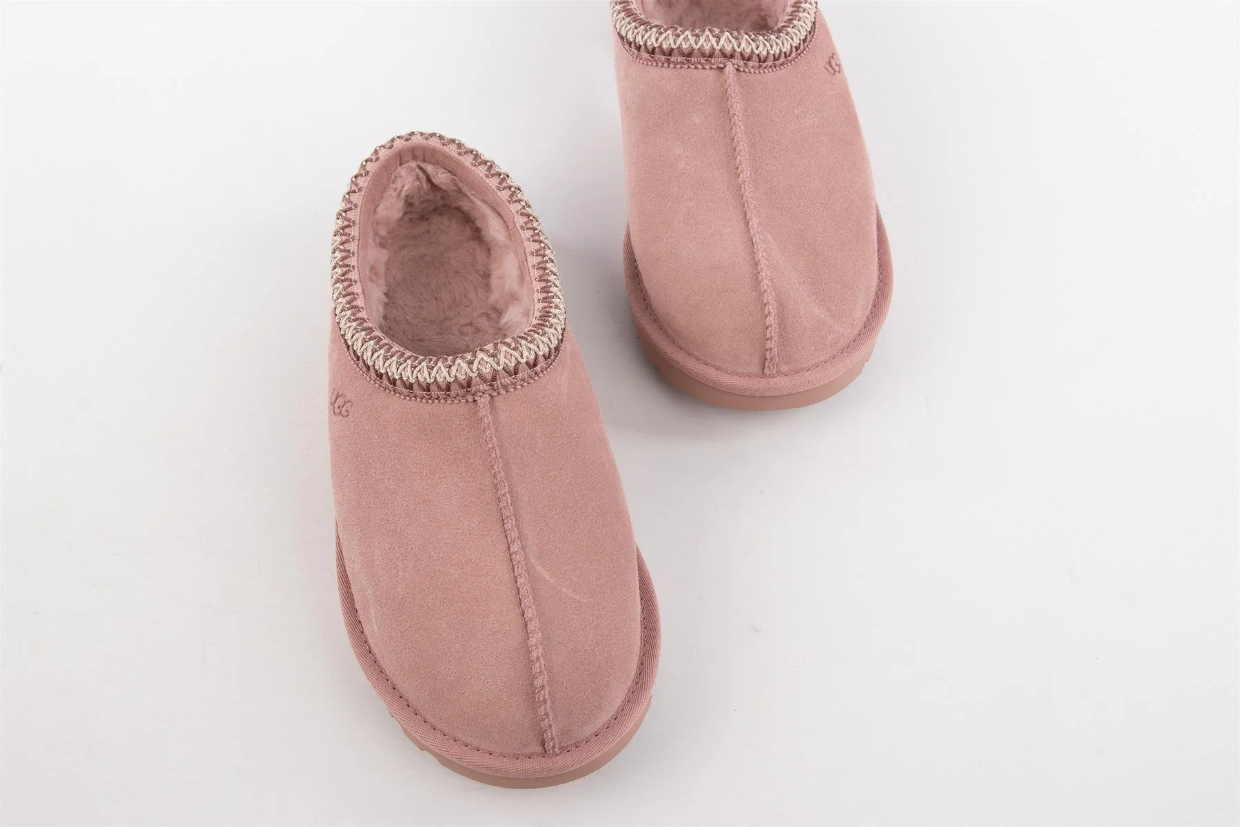 UGG PINK SUEDE SLIPPERS EU 39 UK 6 US 9 - Image 4