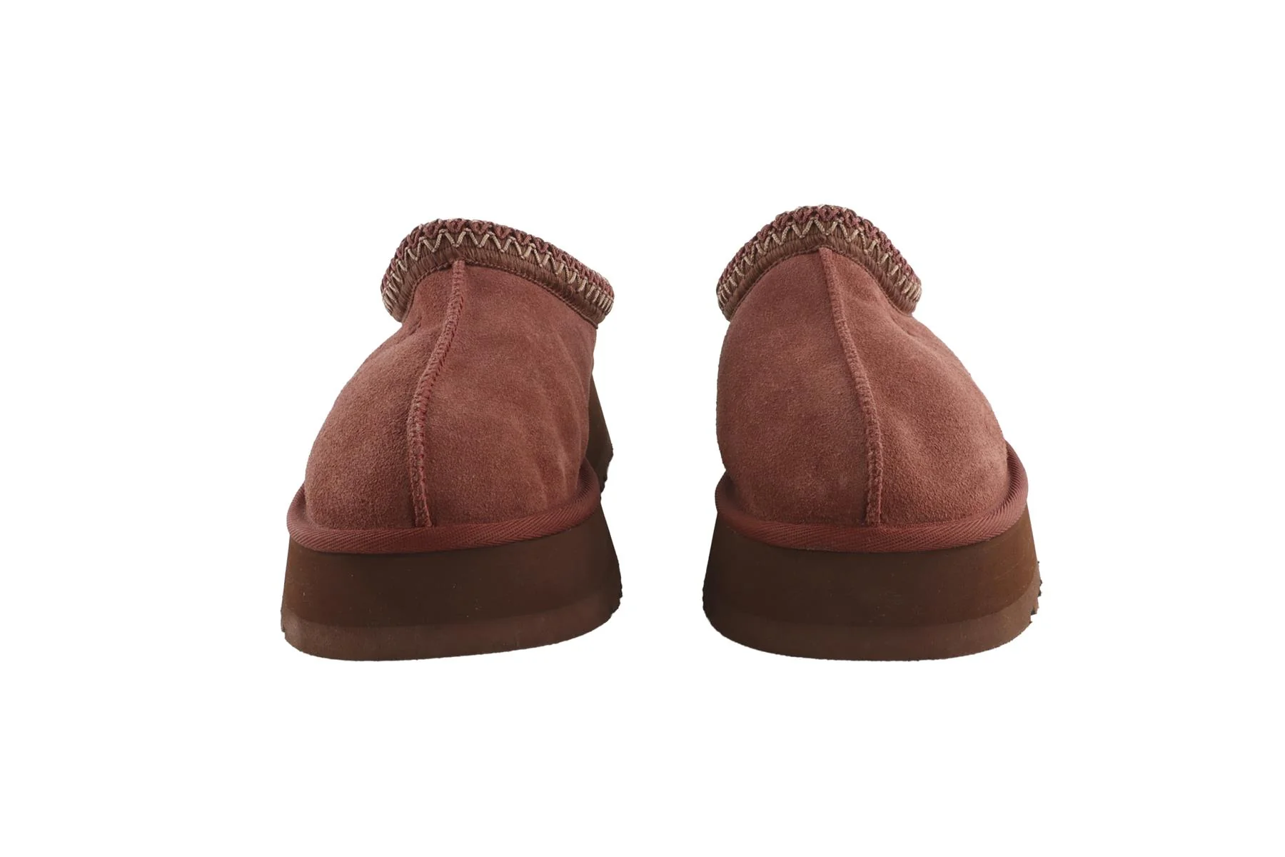 UGG RED SUEDE SLIPPERS EU 39 UK 6 US 8 - Image 3