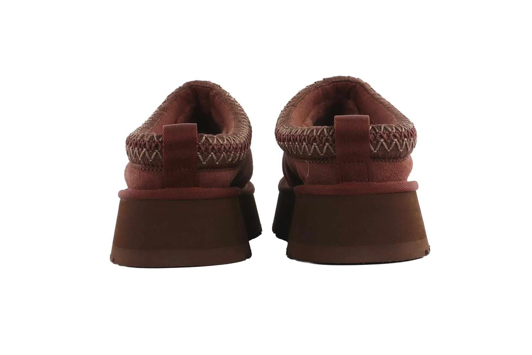 UGG RED SUEDE SLIPPERS EU 39 UK 6 US 8 - Image 5