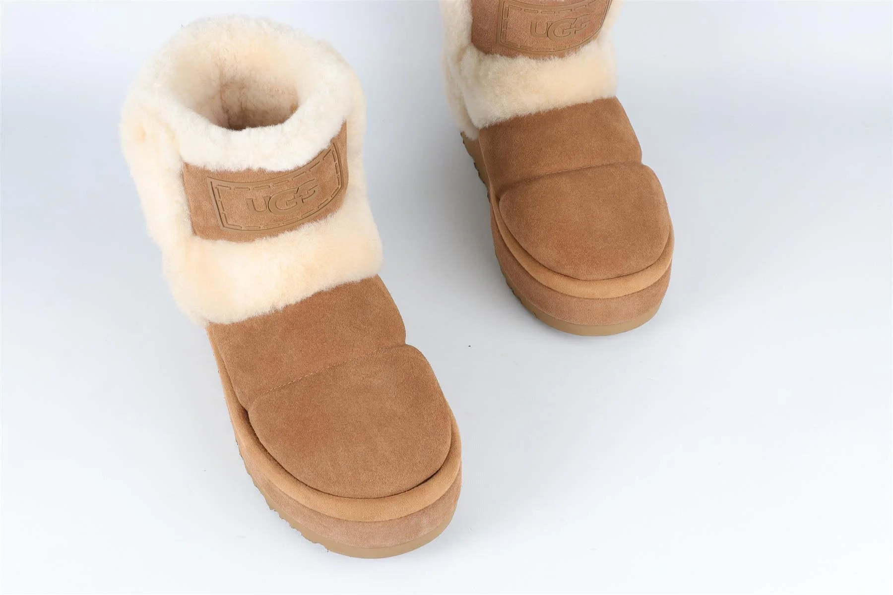 UGG TAN CHILLAPEAK SUEDE BOOTS EU 39 UK 6 US 8 - Image 4