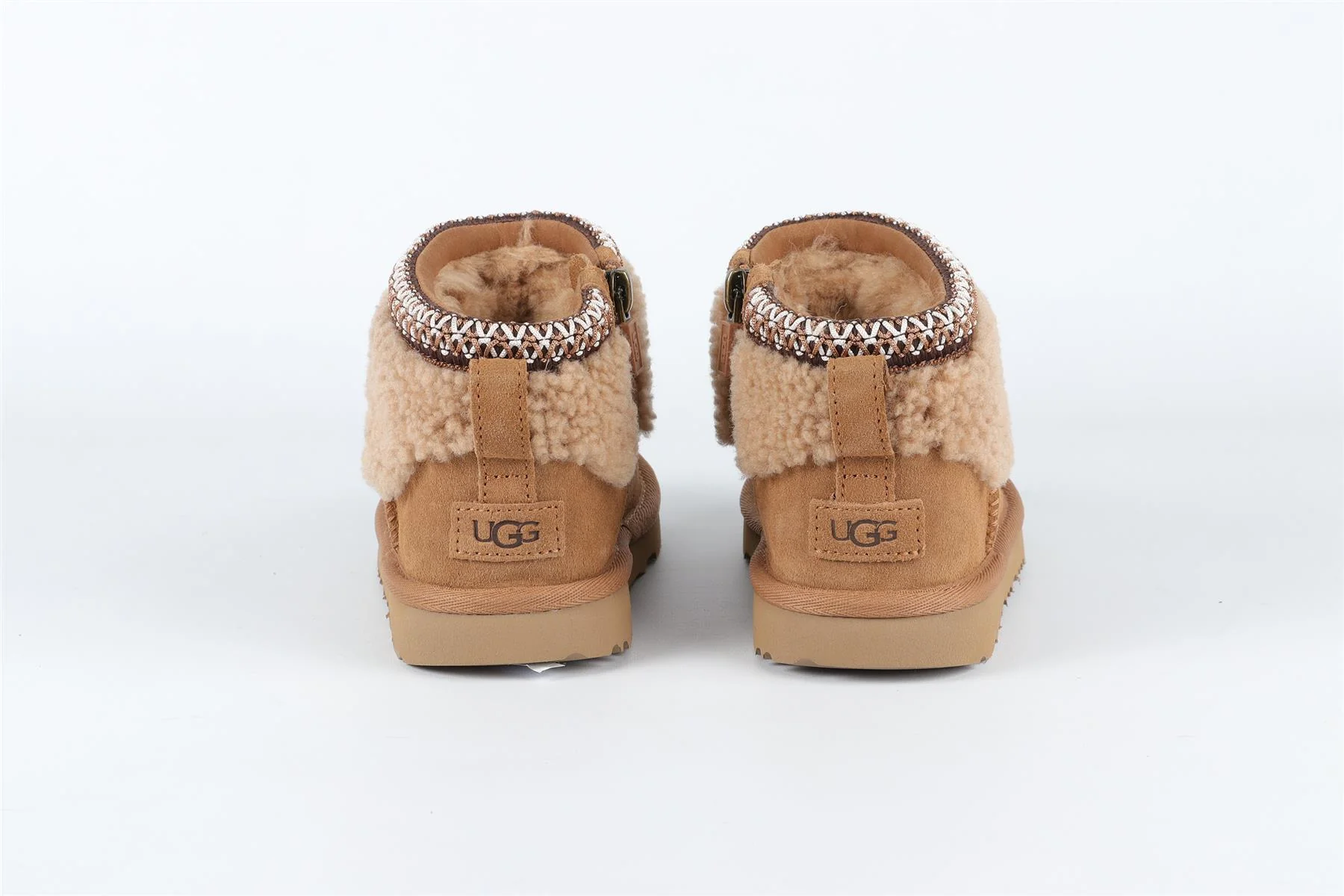 UGG TAN GIRLS BOOTS UK 10 EU 28.5 US 11 - Image 5