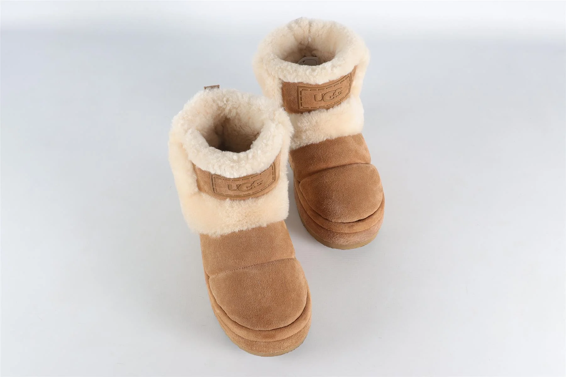 UGG TAN KIDS GIRLS BOOTS EU 37 UK 4 US 6 - Image 4