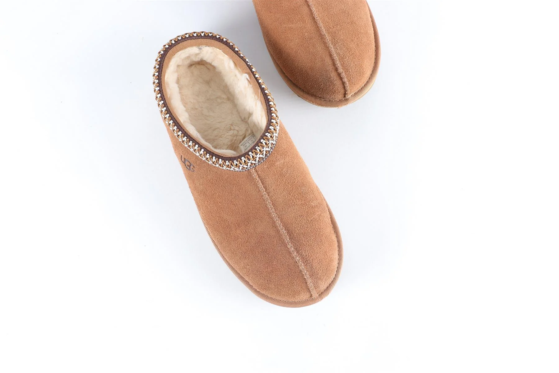 UGG TAN SUEDE SLIPPERS EU 38 UK 5 US 6 - Image 4