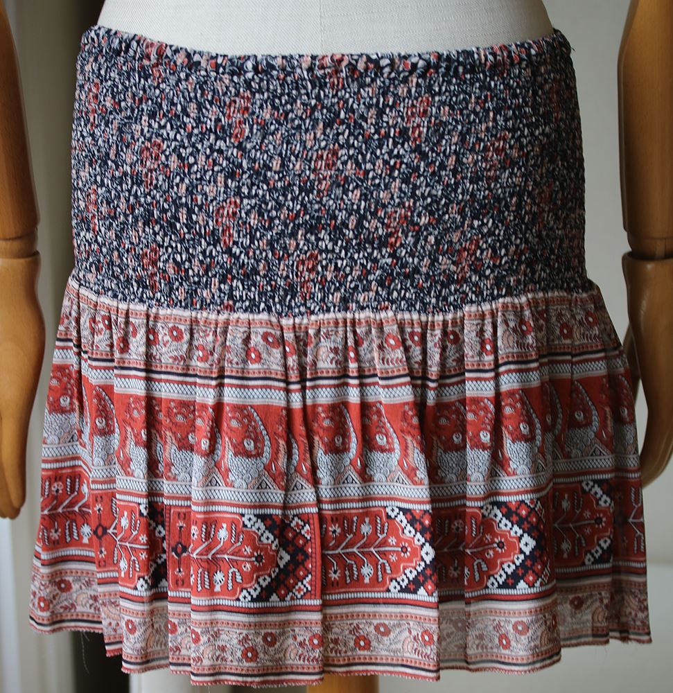 ULLA JOHNSON COLETTE SILK MINI SKIRT US 2 UK 6 - Image 4