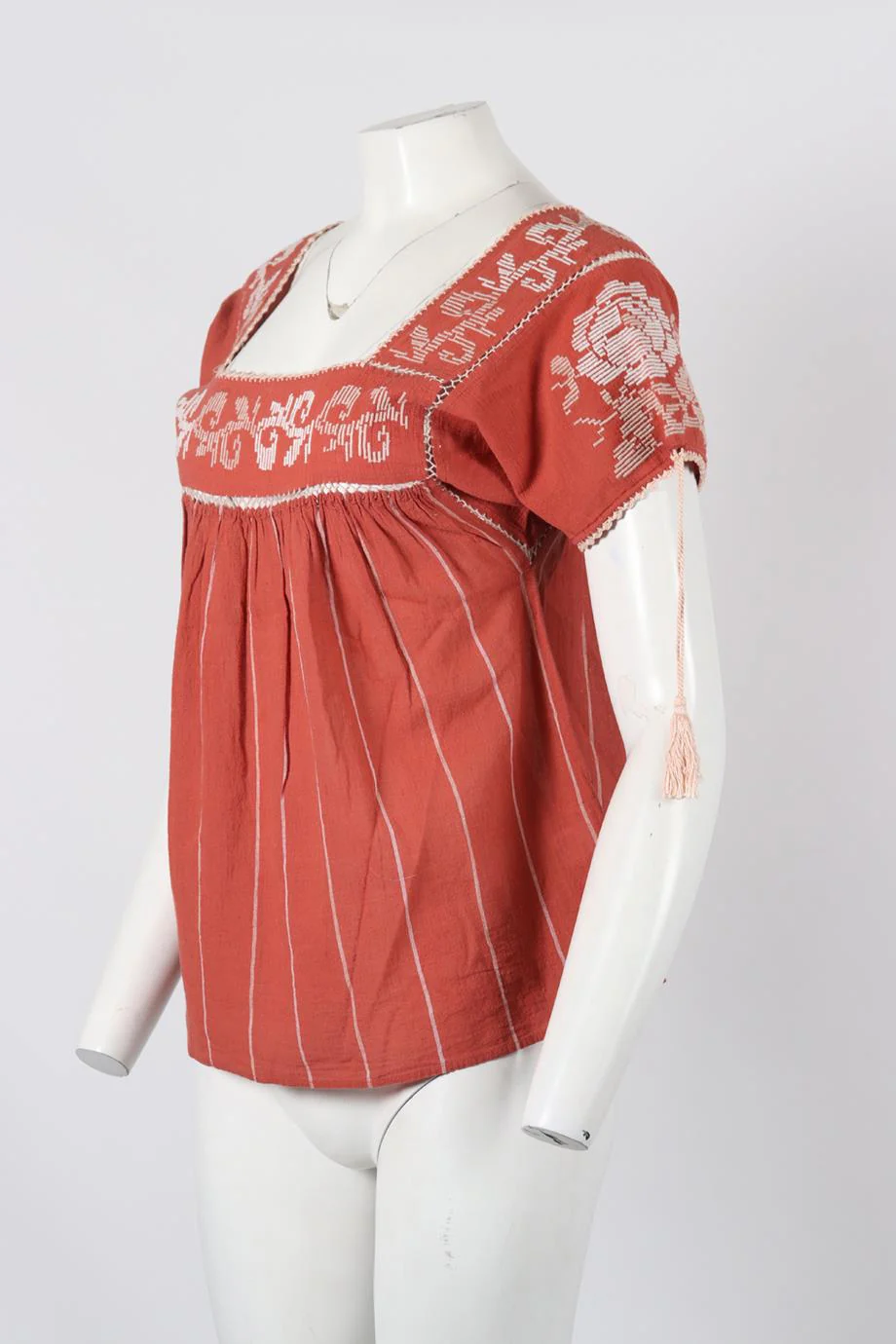 ULLA JOHNSON COTTON TOP US 2 UK 6 - Image 3