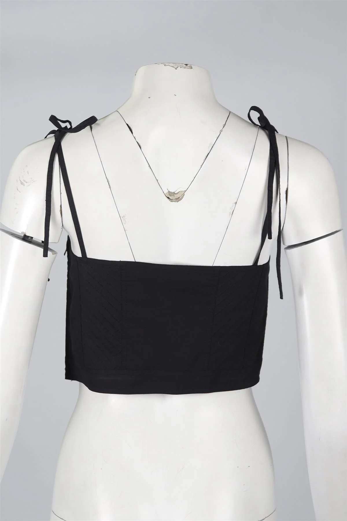 ULLA JOHNSON CROPPED COTTON TOP US 4 UK 8 - Image 4