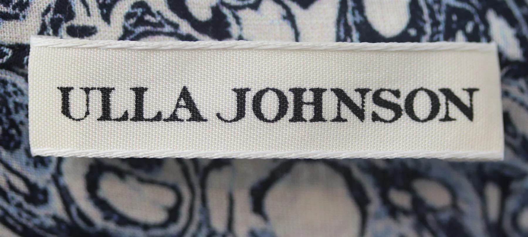 ULLA JOHNSON NOUMI RUFFLED PRINTED COTTON BLEND VOILE MINI DRESS US 10 UK 14 - Image 5