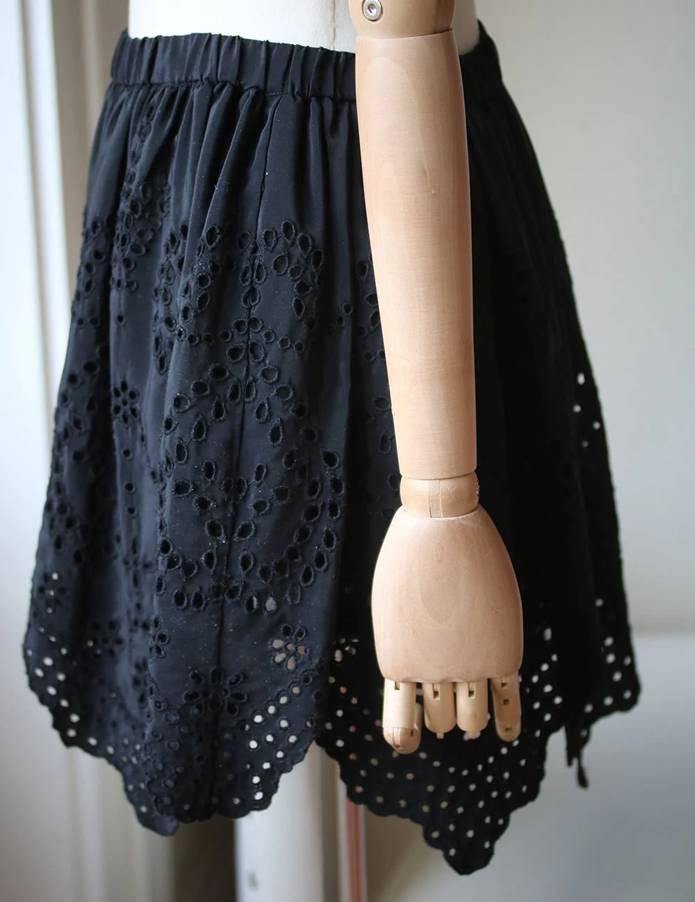 ULLA JOHNSON RAVEN FLO EYELET MINI SKIRT US 2 UK 6 - Image 3