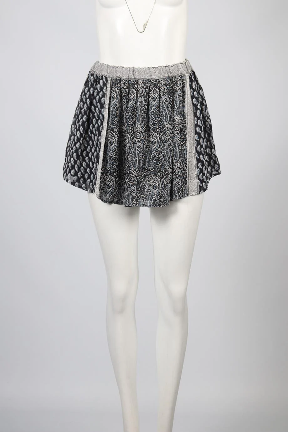 ULLA JOHNSON SILK MINI SKIRT US 2 UK 6 - Image 2