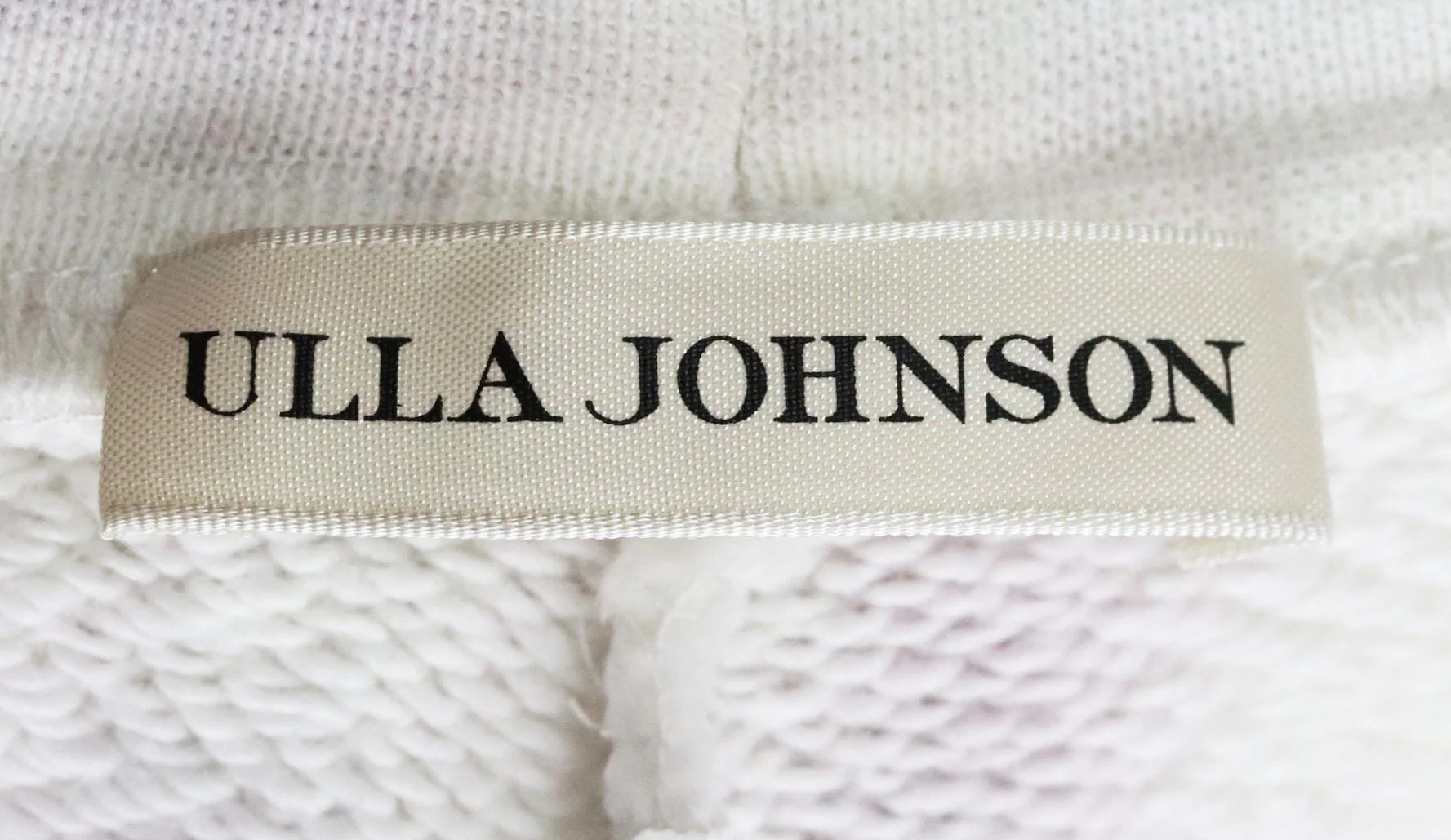 ULLA JOHNSON TIE DYED COTTON TERRY TRACK PANTS SMALL - Image 5