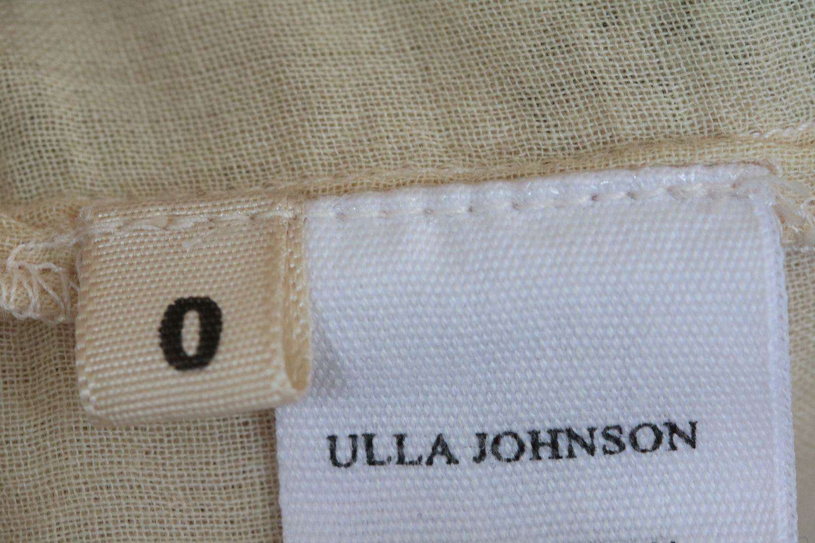 ULLA JOHNSON VARCA FLORAL DRESS IN NATURAL UK 4/6 - Image 6