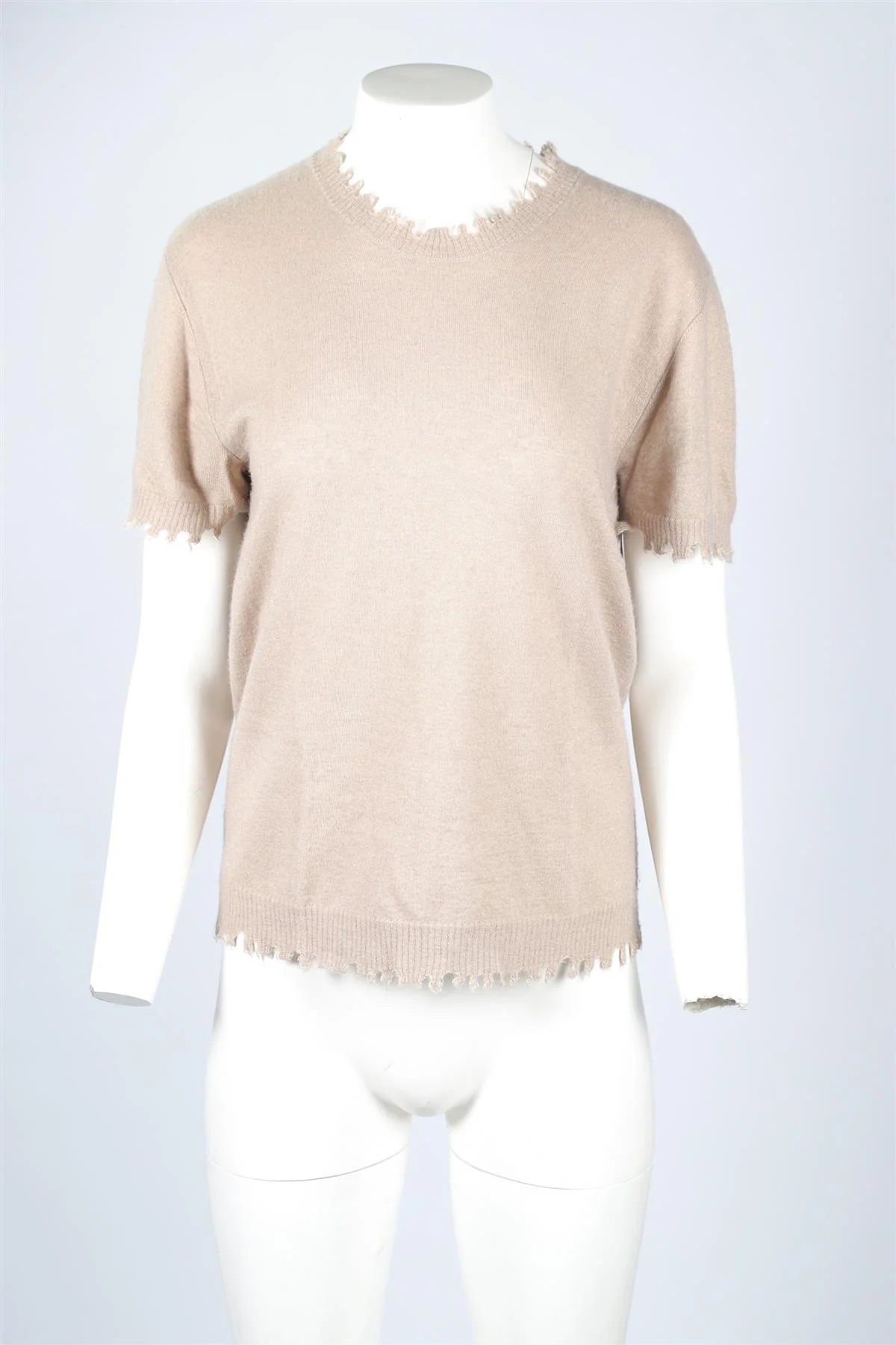 UMA WANG BEIGE CASHMERE SWEATER MEDIUM - Image 2