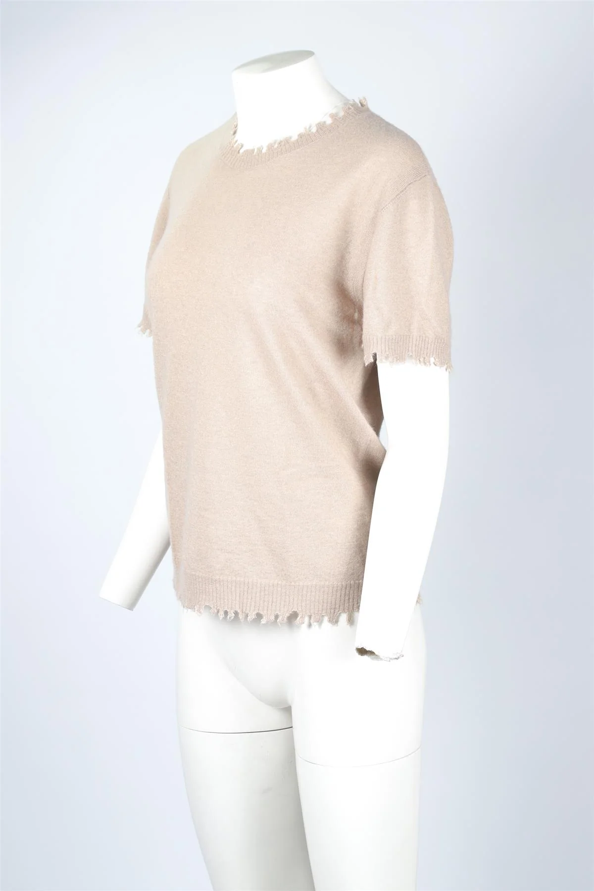 UMA WANG BEIGE CASHMERE SWEATER MEDIUM - Image 3