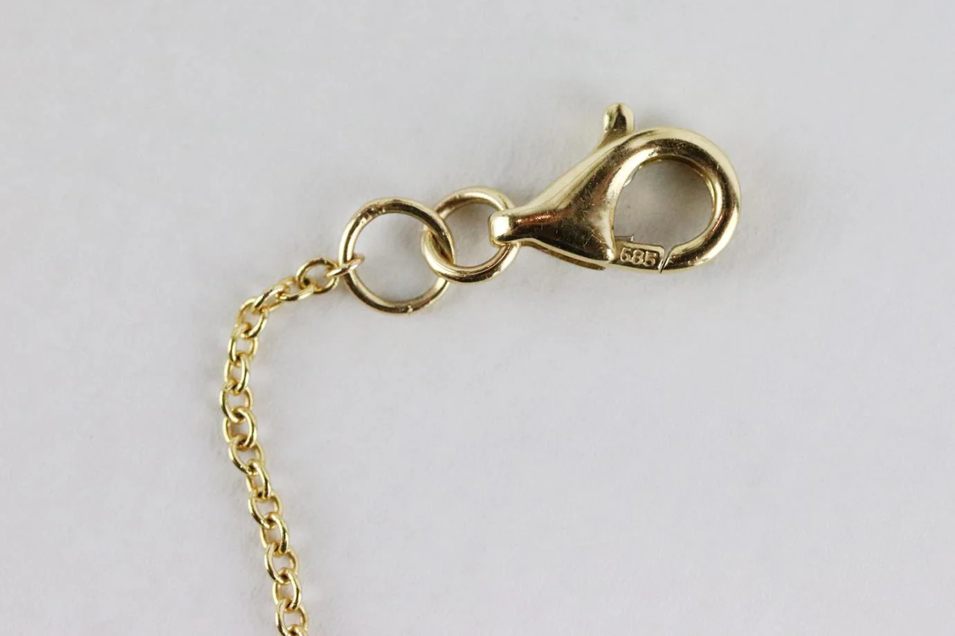 UNKNOWN BRAND EVIL EYE 14K YELLOW GOLD AND DIAMOND BRACELET - Image 6