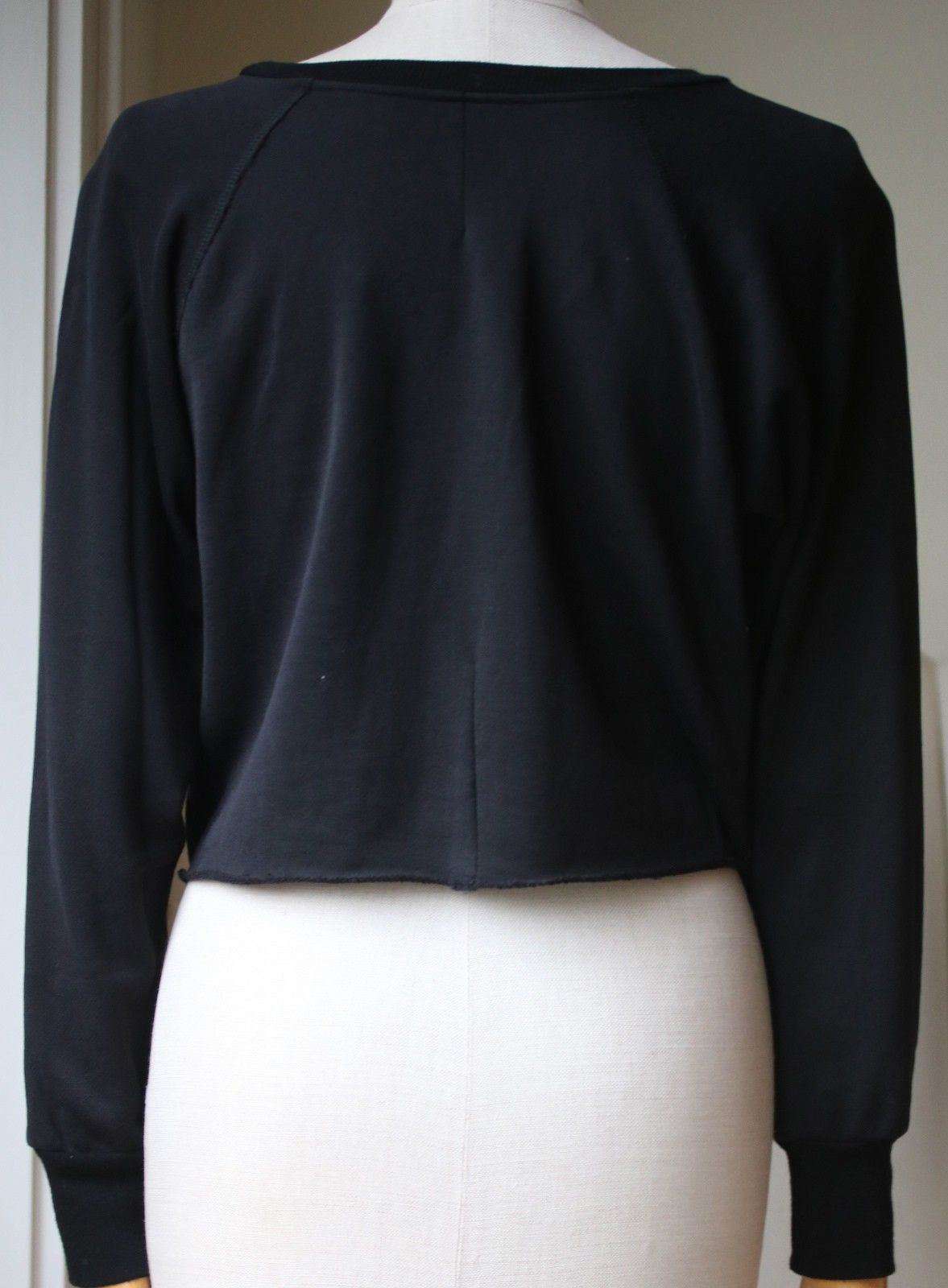 UNRAVEL PROJECT CROPPED RAGLAN SWEATER SMALL - Image 7