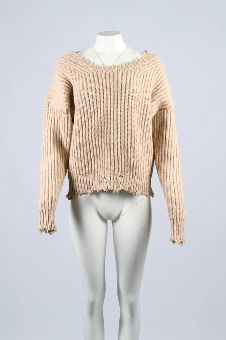 UNRAVEL PROJECT WOOL AND CASHMERE BLEND SWEATER XSMALL - Image 2