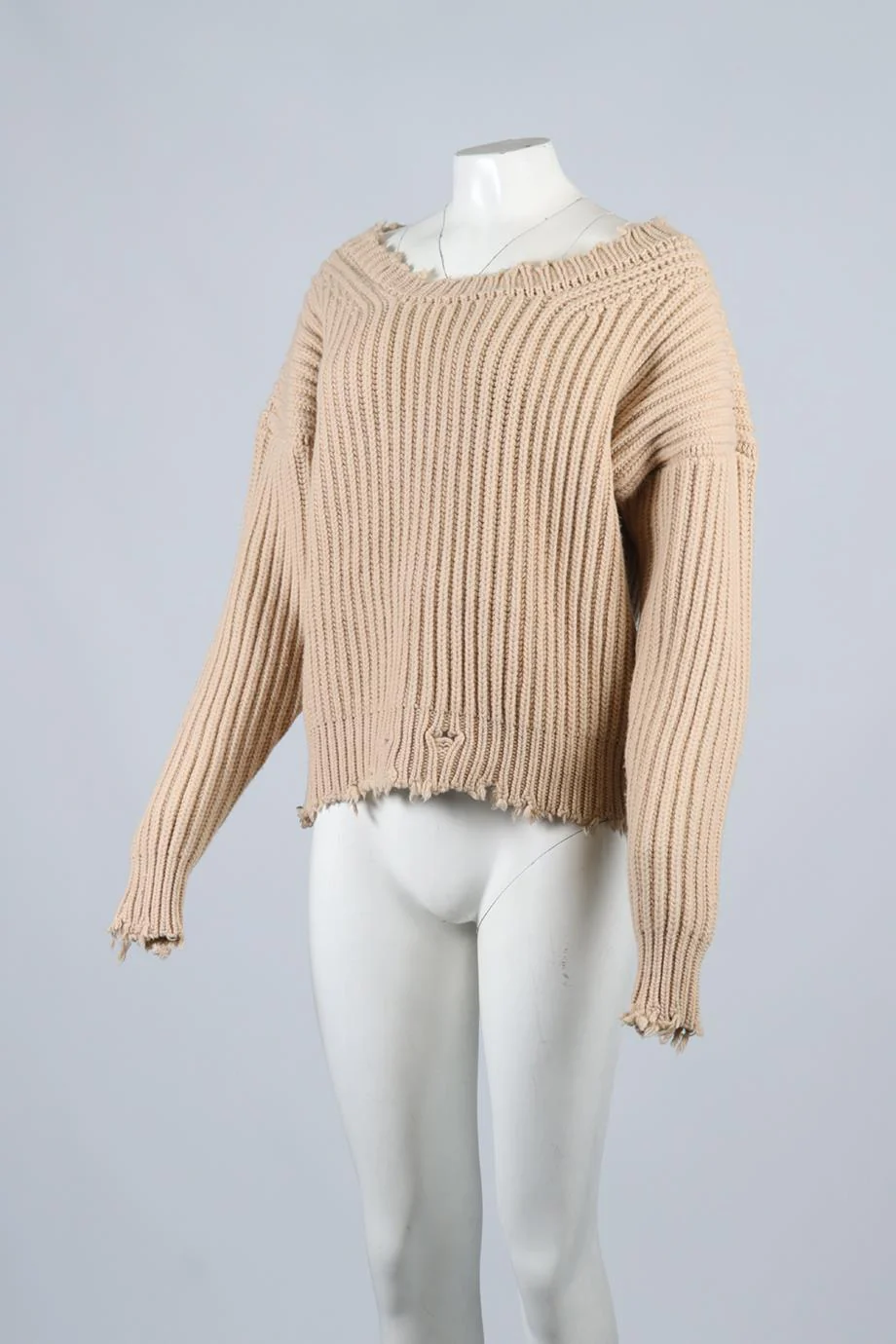 UNRAVEL PROJECT WOOL AND CASHMERE BLEND SWEATER XSMALL - Image 3