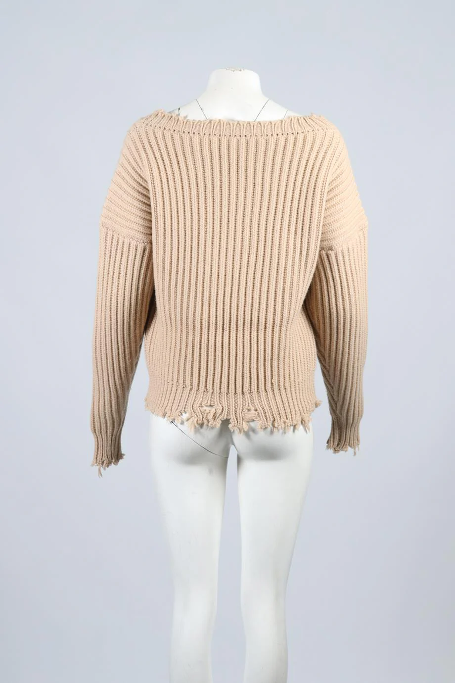 UNRAVEL PROJECT WOOL AND CASHMERE BLEND SWEATER XSMALL - Image 4