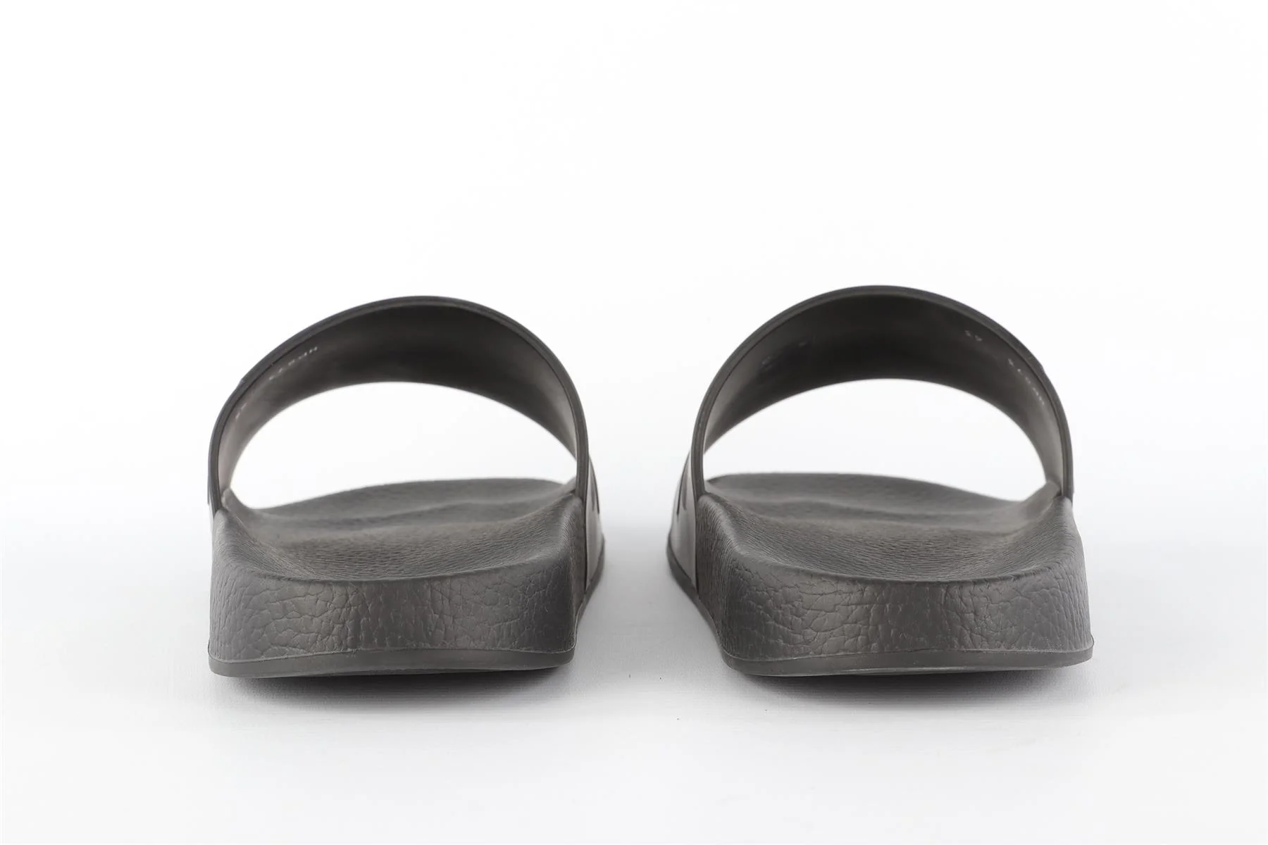 VALENTINO BLACK MEN'S RUBBER SLIDES EU 43 UK 9 US 10 - Image 5