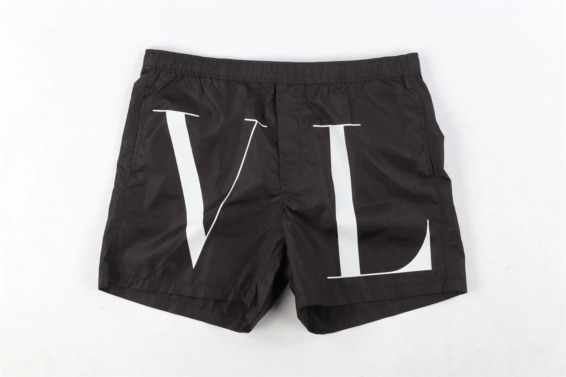 VALENTINO BLACK MEN'S SWIM SHORTS IT 50 UK 34 - Image 2